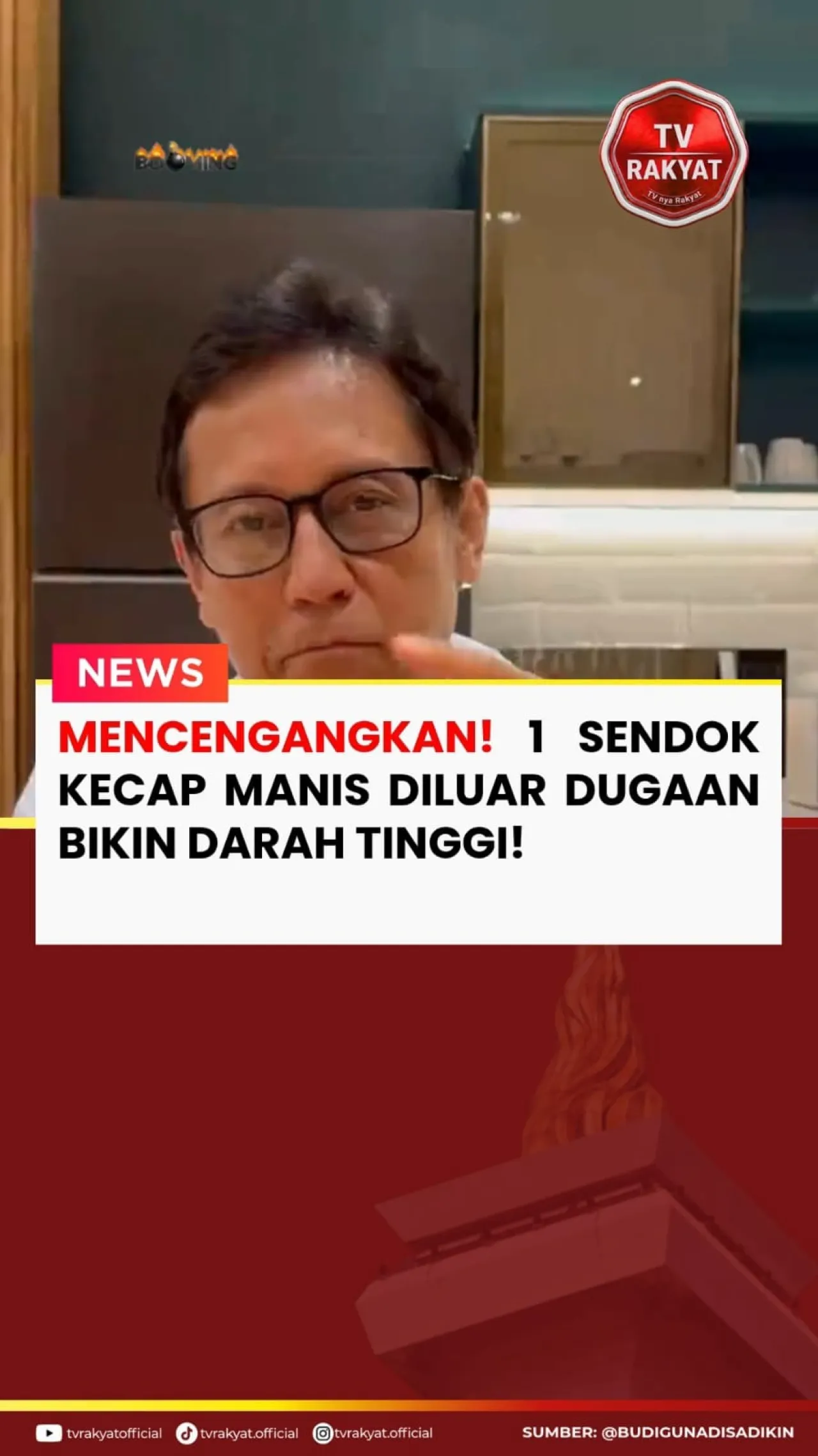 MENCENGANGKAN! 1 SENDOK KECAP MANIS DILUAR DUGAAN BIKIN DARAH TINGGI! — Cek Fakta