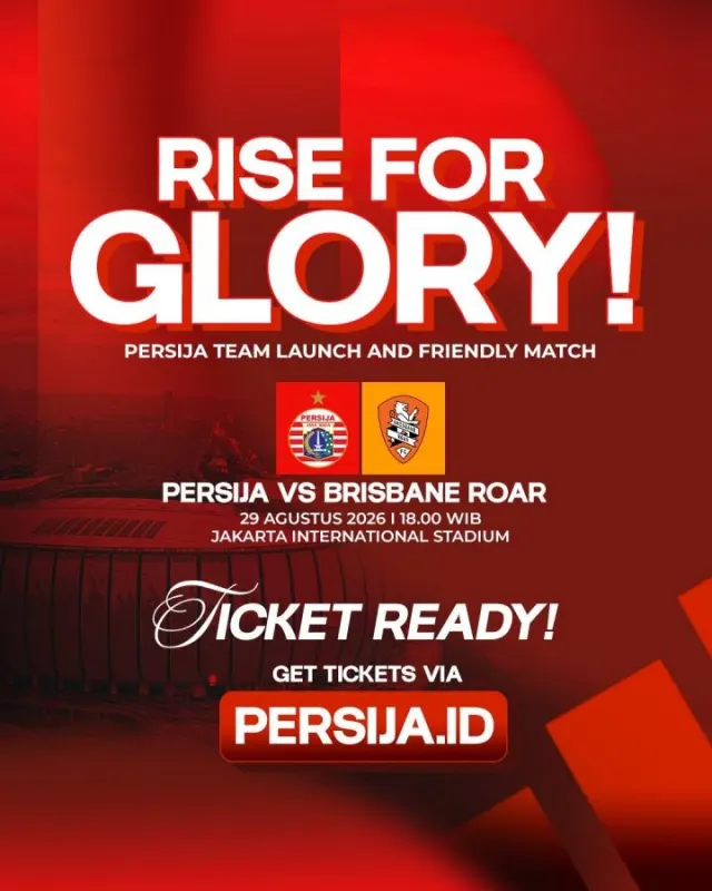 Harga Terbaru Tiket Persija Vs Brisbane Roar Buntut Jakmania Boikot Pertandingan  — Olahraga
